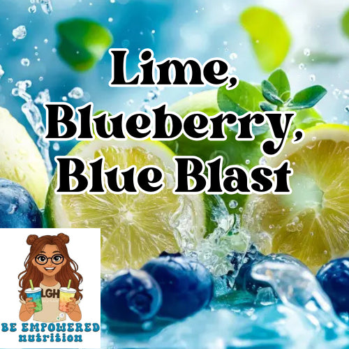 Lime, Blueberry, Blue Blast Mega Tea