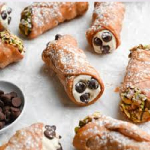 Chocolate Hazelnut Cannoli